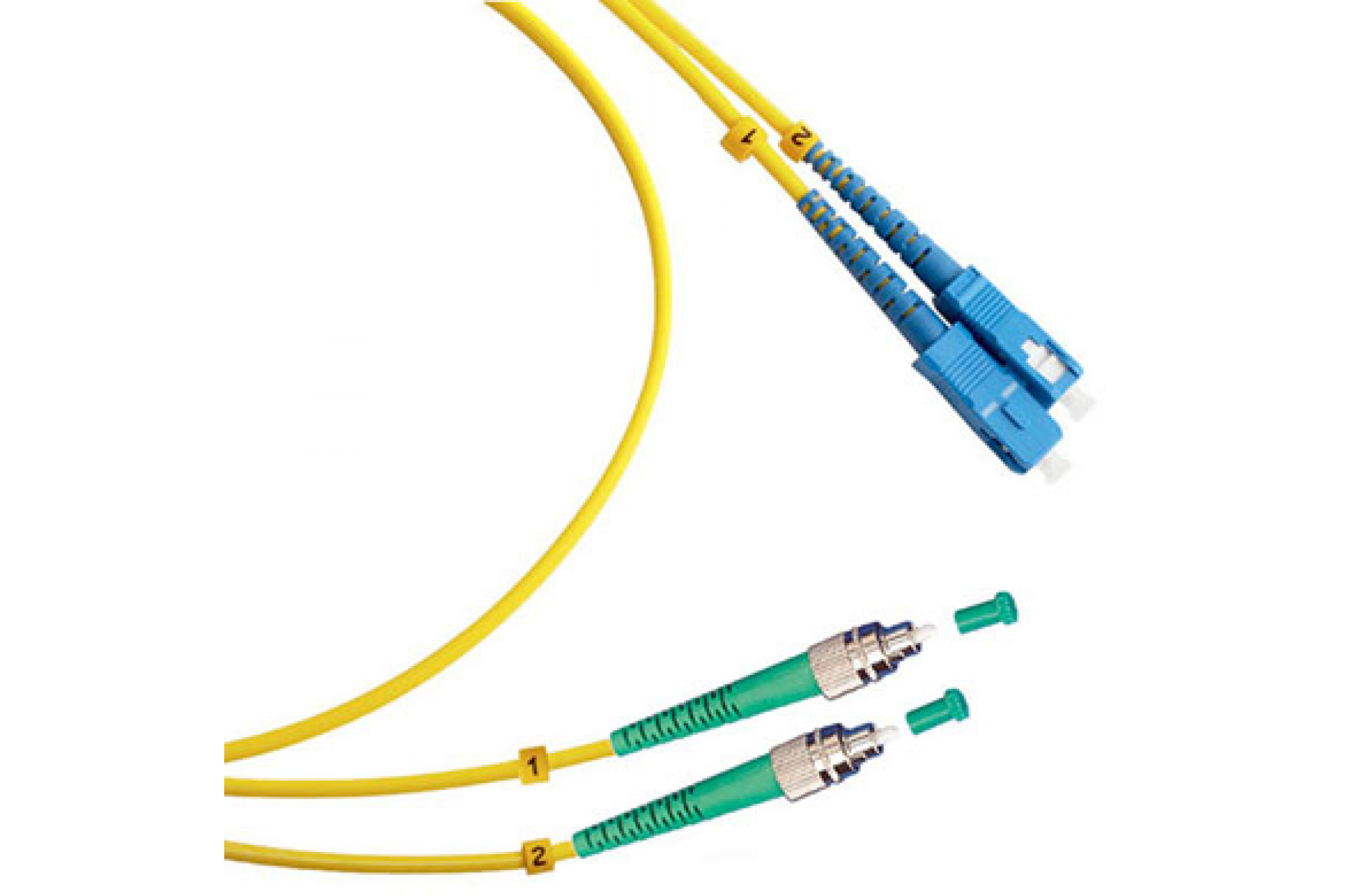 

Патч-корд оптический TopLan, FC/APC-SC/UPC, одномодовый, 9/125, OS2, двойной, 20м, желтый (DPC-TOP-652-FC/A-SC/U-20)