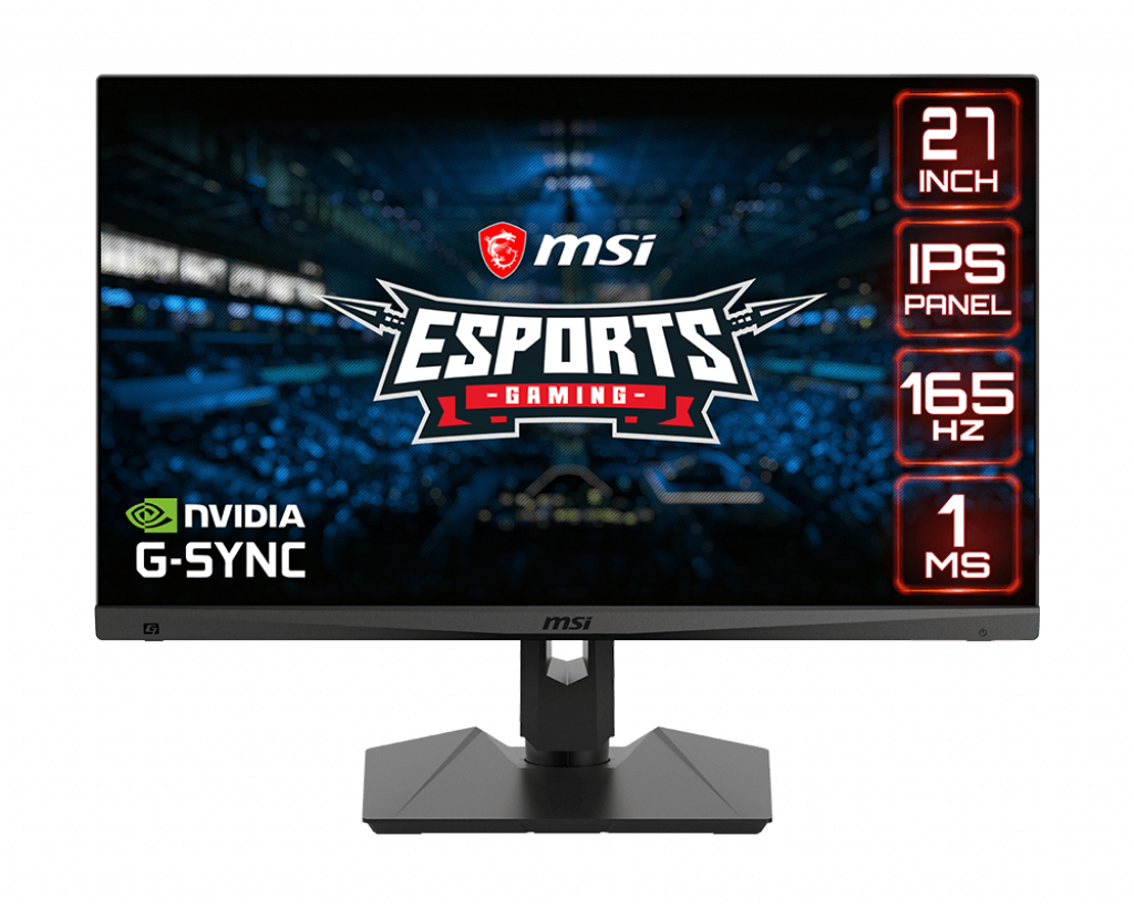 

Монитор 27" MSI Optix MAG274R2 IPS, 1920x1080 (16:9), 300кд/м2, 165Hz, 4мс, 178°/178°, G-SYNC Compatible, HDMI, DisplayPort, USB Type-C, USB-Hub, черный (9S6-3CA7BA-043), MAG274R2