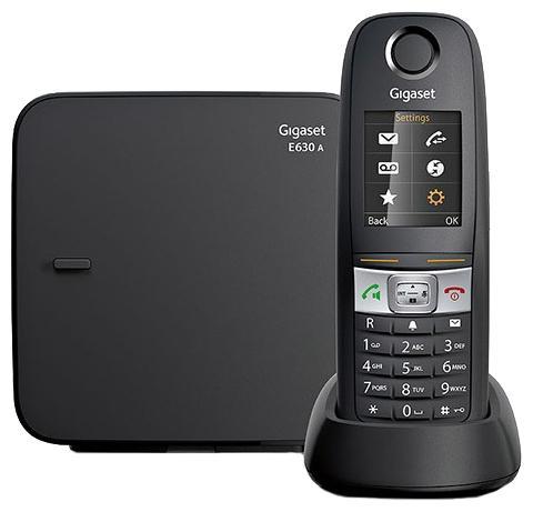 

Радиотелефон Gigaset E630A Black, Черный, E630A