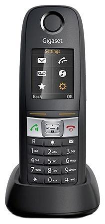 

Дополнительная трубка Gigaset E630H, DECT, АОН, черный, E630H