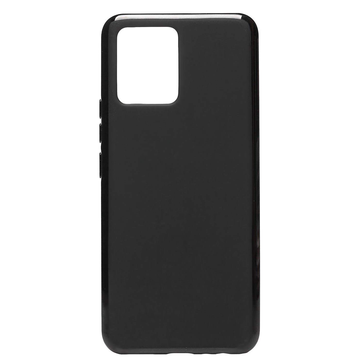 Чехол-накладка Activ Mate для смартфона Realme 8, силикон, черный (203152)