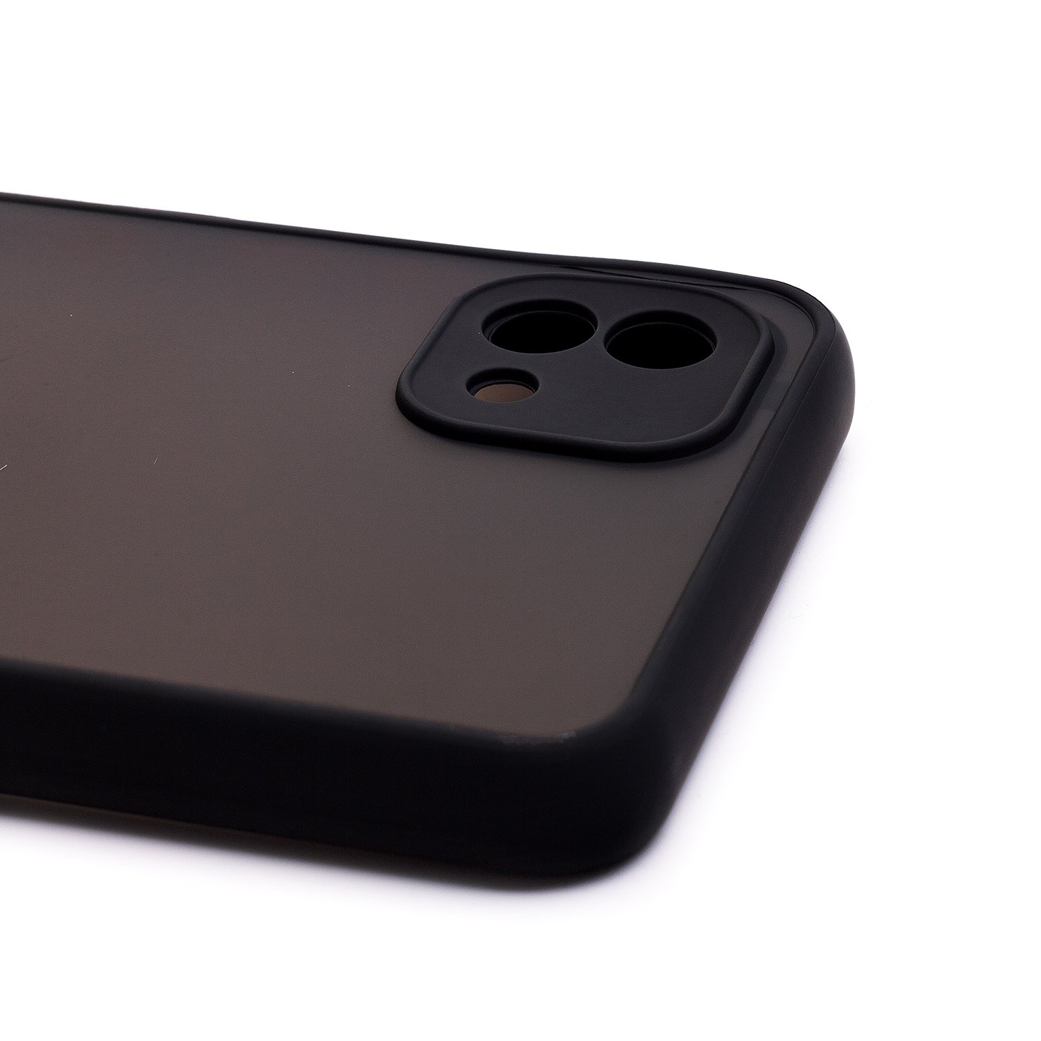 

Чехол-накладка PC041 для смартфона Realme C11 2021, пластик/полиуретан, черный (203445)