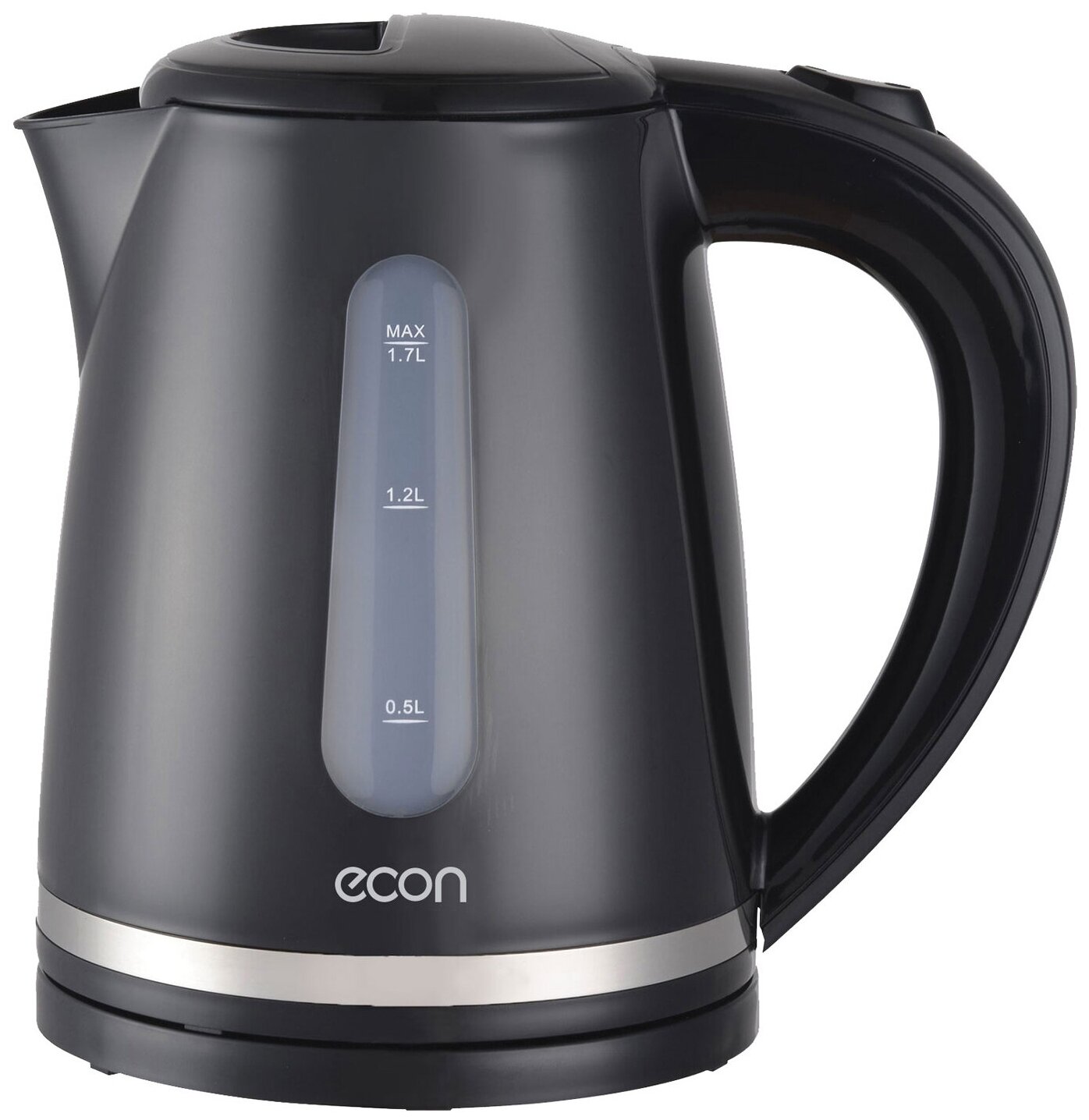 

Чайник для варки кофе ECON ECO-1711KE 1.7л. 2200Вт, пластик, черный (ECO-1711KE), ECO-1711KE