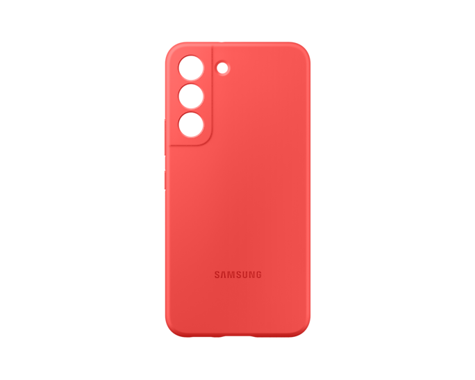 

Чехол-накладка Samsung Silicone Cover red для смартфона Samsung Galaxy S22, Силикон, поликарбонат, микрофибра., Ярко-красный (EF-PS901TPEGRU)