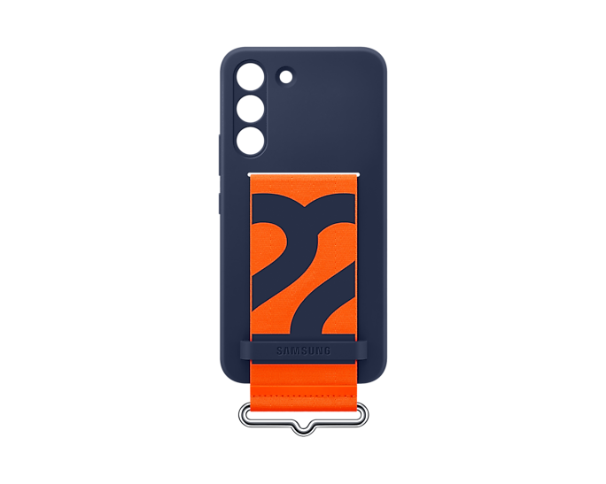 

Чехол-накладка Samsung Silicone Strap Cover d.blue для смартфона Samsung Galaxy S22, Поликарбонат, силикон, полиуретан, термопластичный полиуретан, полиэстер, ПЭТ, нержавеющая сталь, темно синий (EF-GS901TNEGRU)