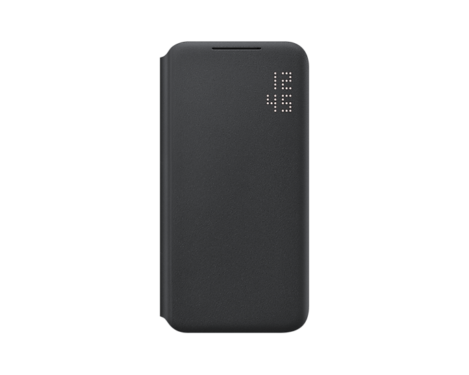 

Чехол-книжка Samsung Smart LED View Cover black для смартфона Samsung Galaxy S22, Поликарбонат, полиуретан, термопластичный полиуретан, черный (EF-NS901PBEGRU)
