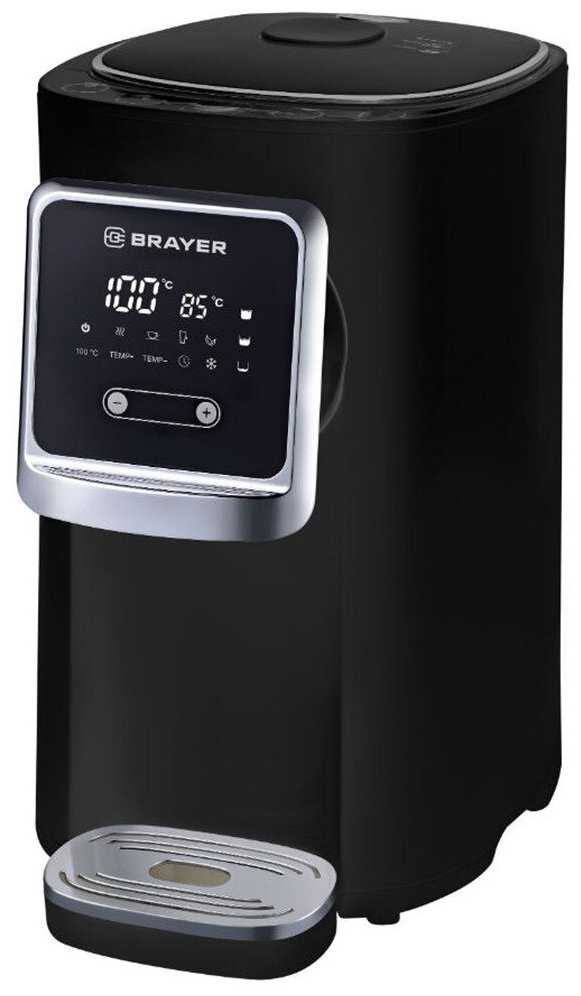 

Термопот BRAYER BR1090 5л. 1200Вт, пластик, черный (BR1090), BR1090