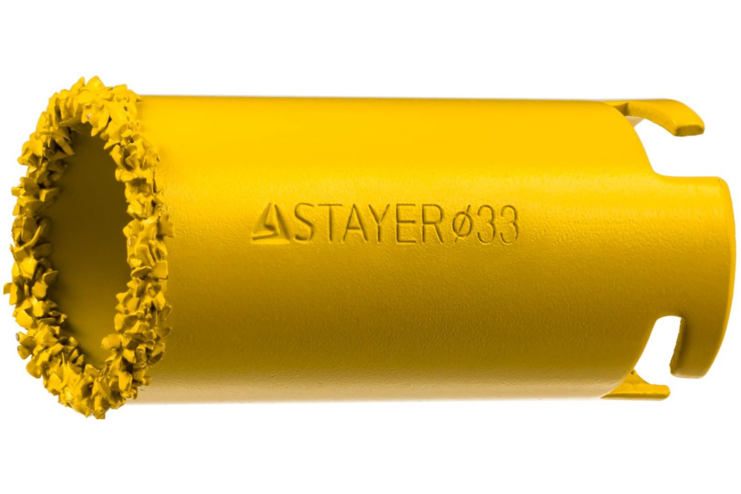 

Коронка кольцевая STAYER PROFESSIONAL ⌀ 3.3 см, хвостовик: держатель, карбид вольфрама, гипс, кирпич, плитка, бетон (33345-33)