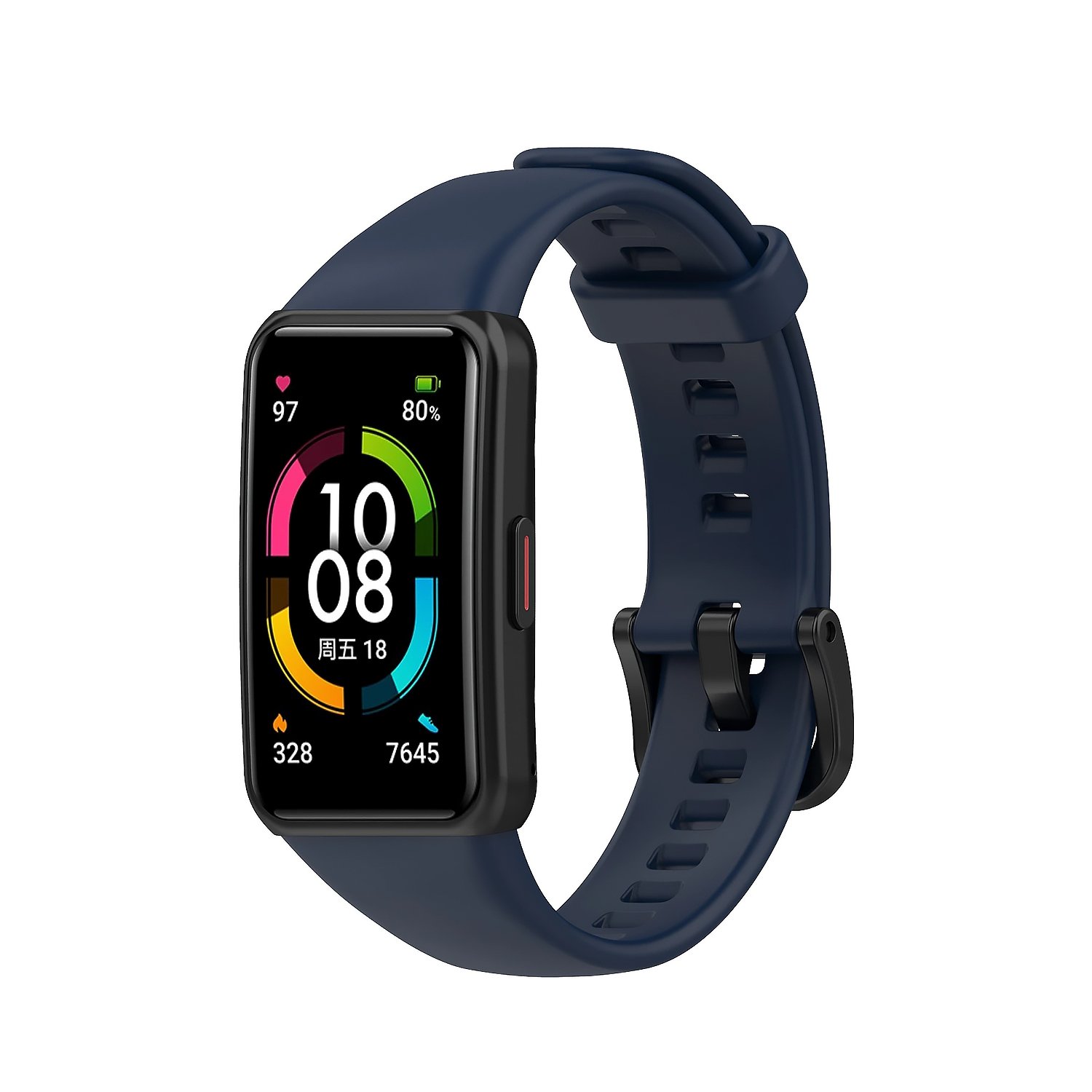 

Ремешок для Honor Band 6, силиконовый, синий (202611)