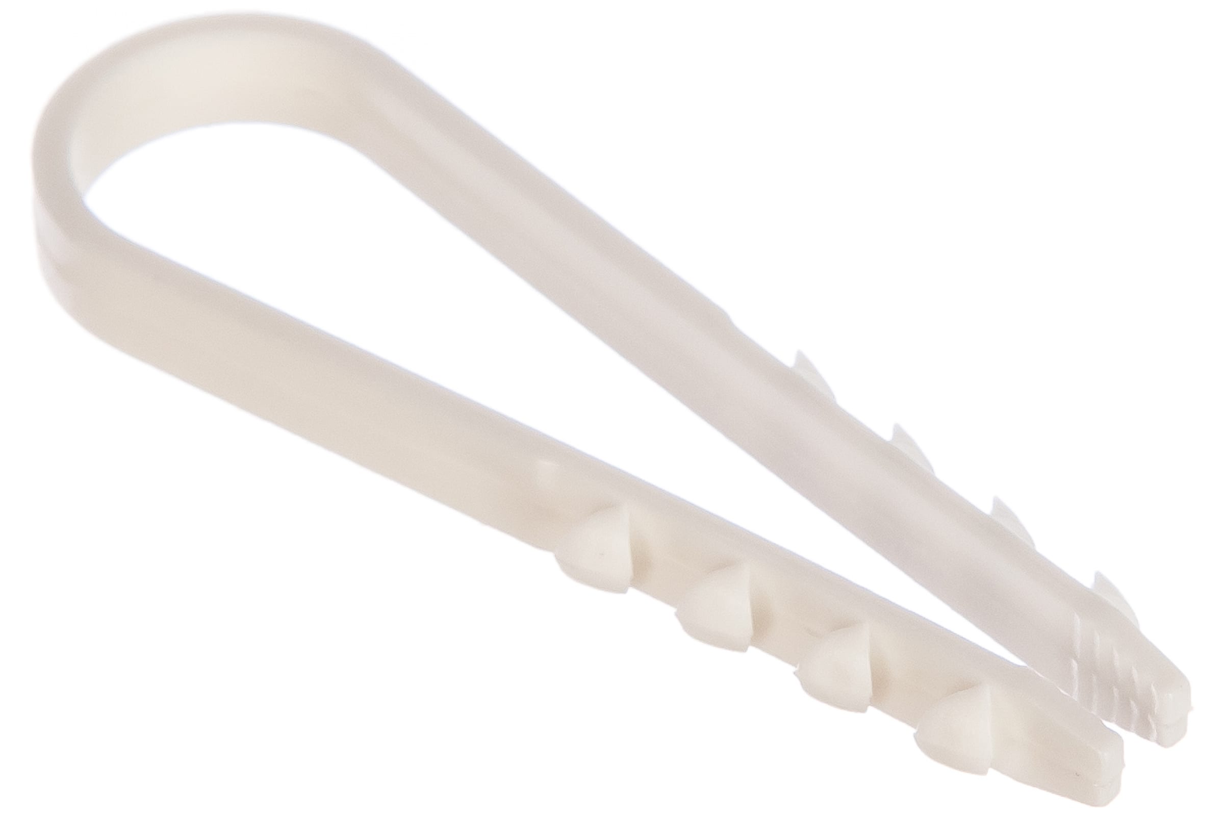 

Дюбель-хомут FORTISFLEX x 5.4см, 100шт., белый (56867), 0