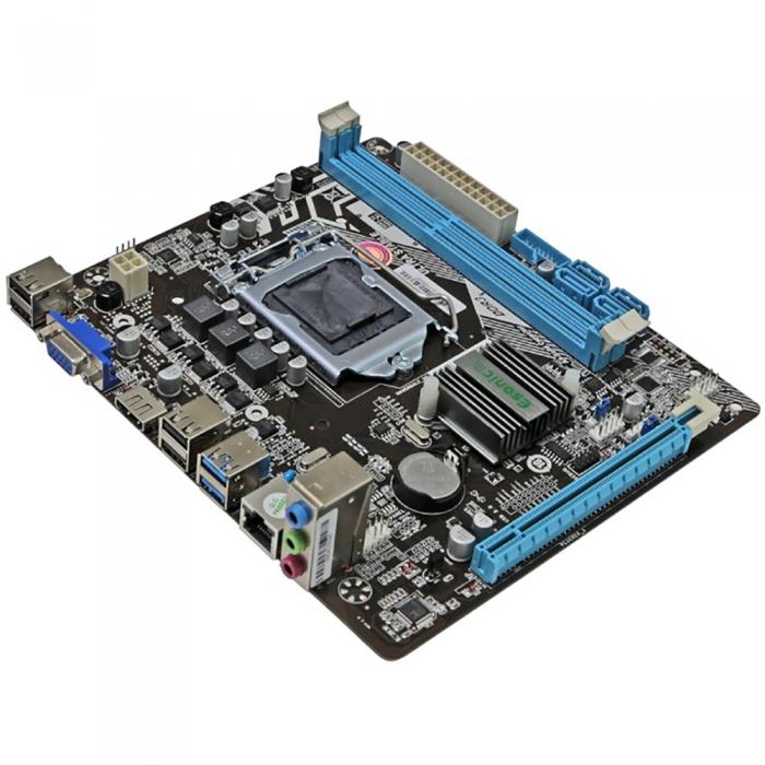 

Материнская плата Esonic H81JEL, Socket1150, Intel Core i5-4460T, iH81, 2xDDR3, PCI-Ex16, 4SATA3, 5.1-ch, 1x1000 Мбит/с, 4 USB 3.1, VGA, HDMI, mini-DTX, Retail, H81JEL