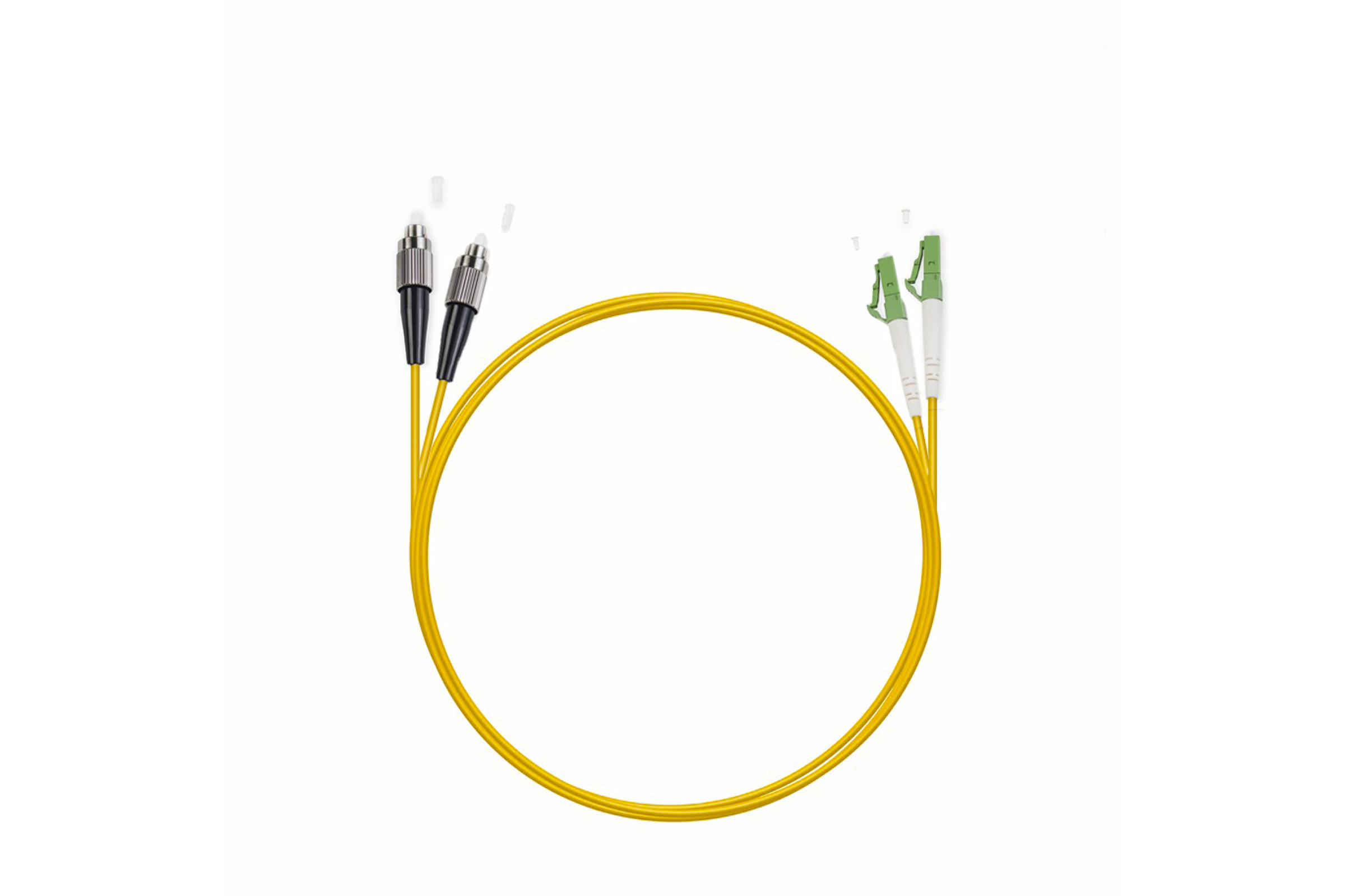 

Патч-корд оптический TopLan, FC/UPC-LC/APC, одномодовый, 9/125, OS2, двойной, 50см, желтый (DPC-TOP-657A1-FC/U-LC/A-0.5)