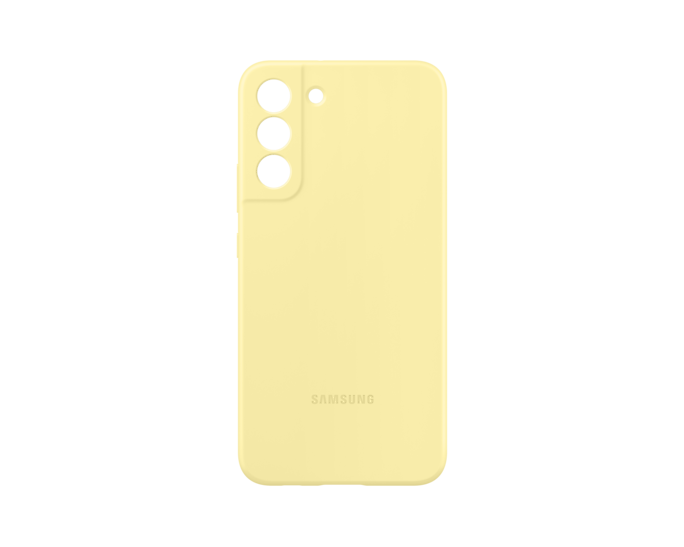 

Чехол-накладка Samsung SiliconeCover для смартфона Samsung Galaxy S22+, силикон, желтый (EF-PS906TYEGRU)