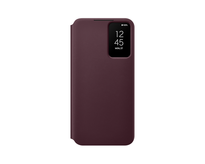

Чехол-книжка Samsung SmartClearView Galaxy S22+ для смартфона Samsung EF-ZS906CEEGRU, коричневый (EF-ZS906CEEGRU)