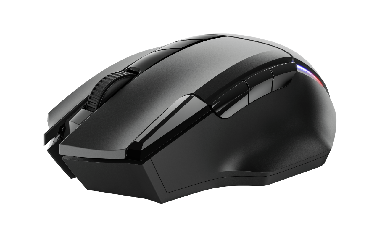 

Мышь беспроводная Trust GXT 131 RANOO, 4800dpi, оптическая светодиодная, USB, черный (24178), GXT 131 RANOO