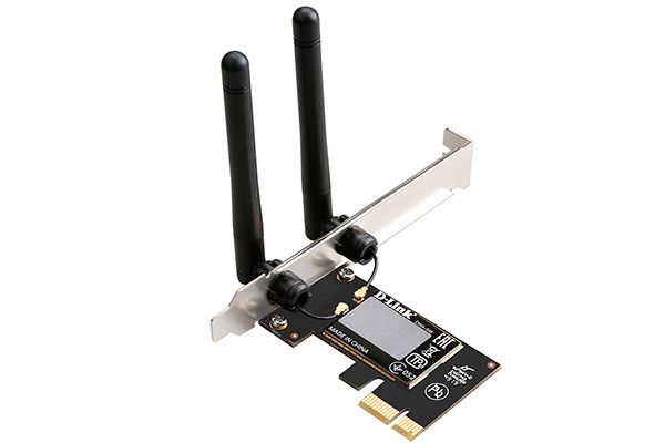 

Адаптер Wi-Fi D-link DWA-548, 802.11b/g/n, 2.4 ГГц, до 300 Мбит/с, 20 дБм, PCI-E, внешних антенн: 2x2 дБи (DWA-548/C1A), DWA-548