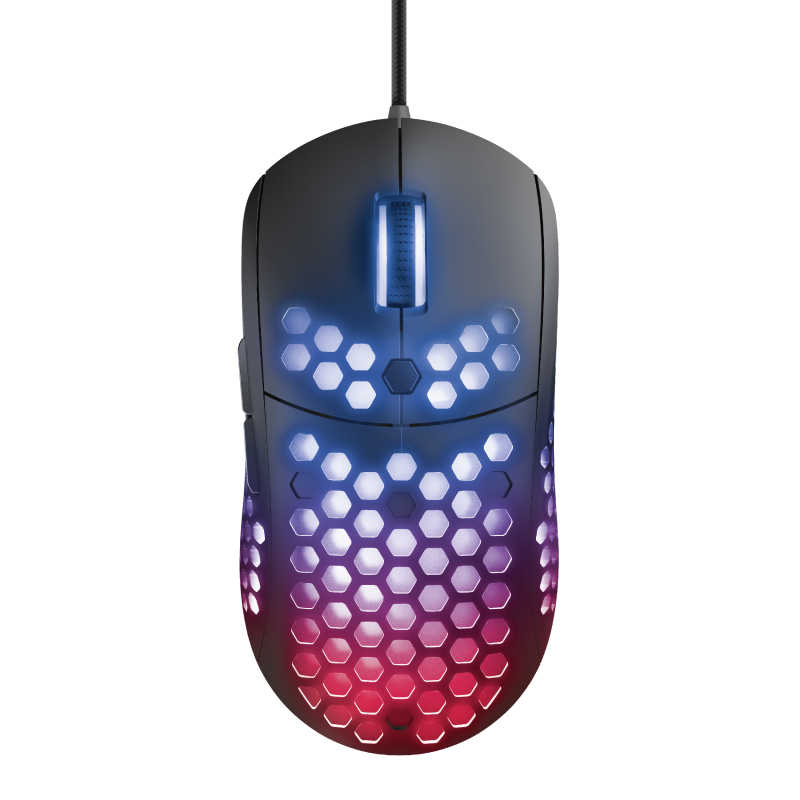

Мышь проводная Trust GXT 960 GRAPHIN, 10000dpi, оптическая светодиодная, USB, черный (23758), GXT 960 GRAPHIN