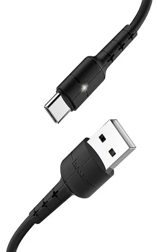 

Кабель USB (AM)-USB 2.0(Am), 3A, 1.2м, черный HOCO RA5 (УТ000022079), RA5