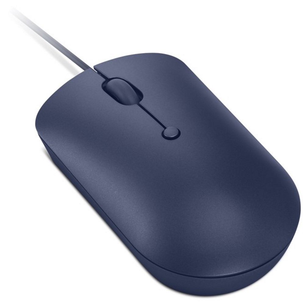 

Мышь проводная Lenovo 540, 2400dpi, оптическая светодиодная, USB Type-C, Бездонно-синий (GY51D20878), 540