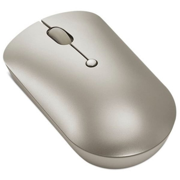 

Мышь беспроводная Lenovo 540, 2400dpi, оптическая светодиодная, USB Type-C, песочный (GY51D20873), 540