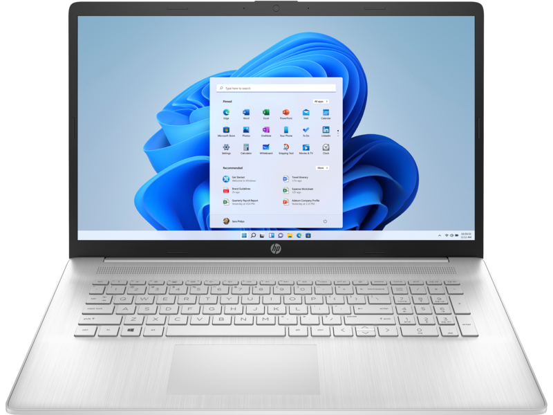 

Ноутбук HP 17-cn0111ur 17.3" IPS 1920x1080, Intel Core i5 1135G7 2.4GHz, 8Gb RAM, 512Gb SSD, W11, серебристый (61R56EA), 17-cn0111ur