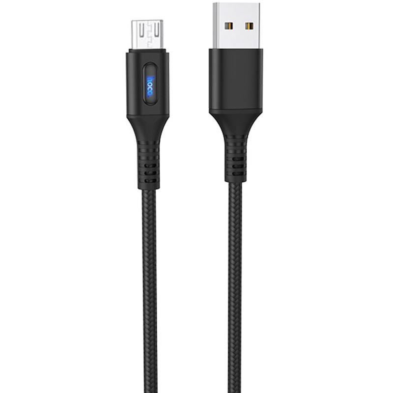 

Кабель USB-Micro USB, 1.2м, черный Hoco Admirable U79 (24274), U79