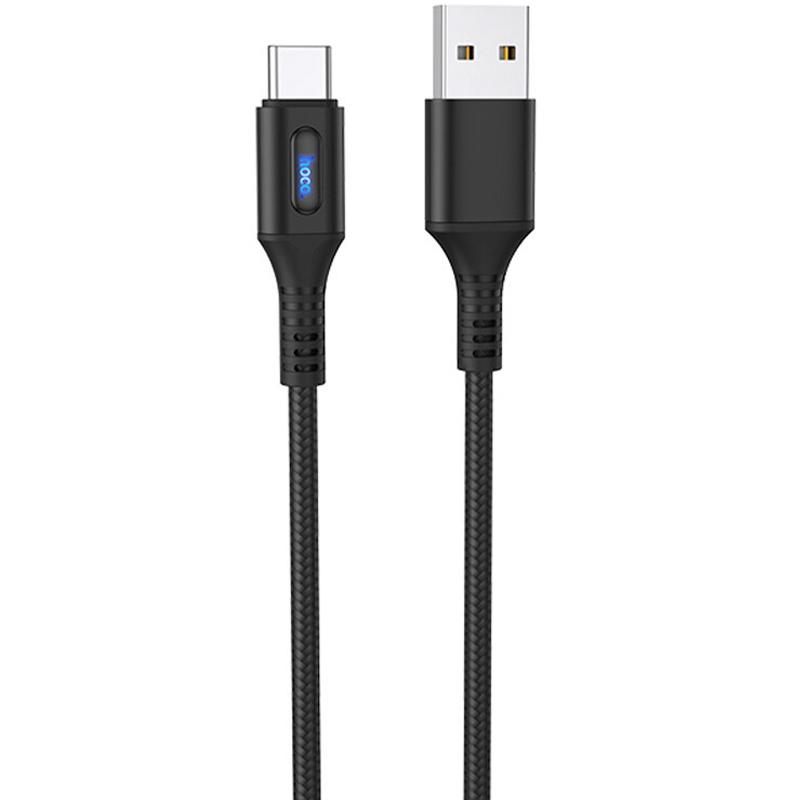 

Кабель USB-Type-C, 1.2м, черный Hoco Admirable U79 (24298), U79