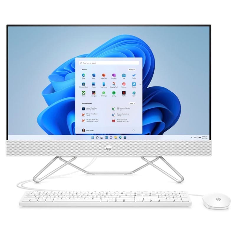 

Моноблок HP AIO 27-cb0035ur 27" 1920x1080, AMD Ryzen 5 5500U 2.1GHz, 8Gb RAM, 256Gb SSD, AMD Radeon Graphics, WiFi, BT, Cam, DOS, белый, клавиатура, мышь (5D225EA), 27-cb0035ur