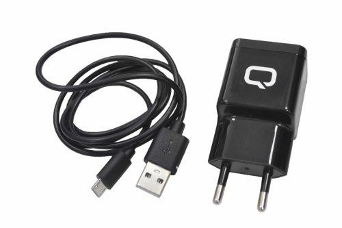 

Сетевое зарядное устройство Qumo Energy 15W, 2USB, 2A, черный (79274), кабель microUSB, Energy