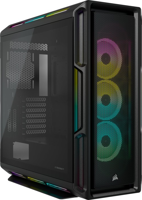 

Корпус Corsair iCUE 5000T, ATX, Midi-Tower, 4xUSB 3.0, USB Type-C, черный, Без БП (CC-9011230-WW), iCUE 5000T