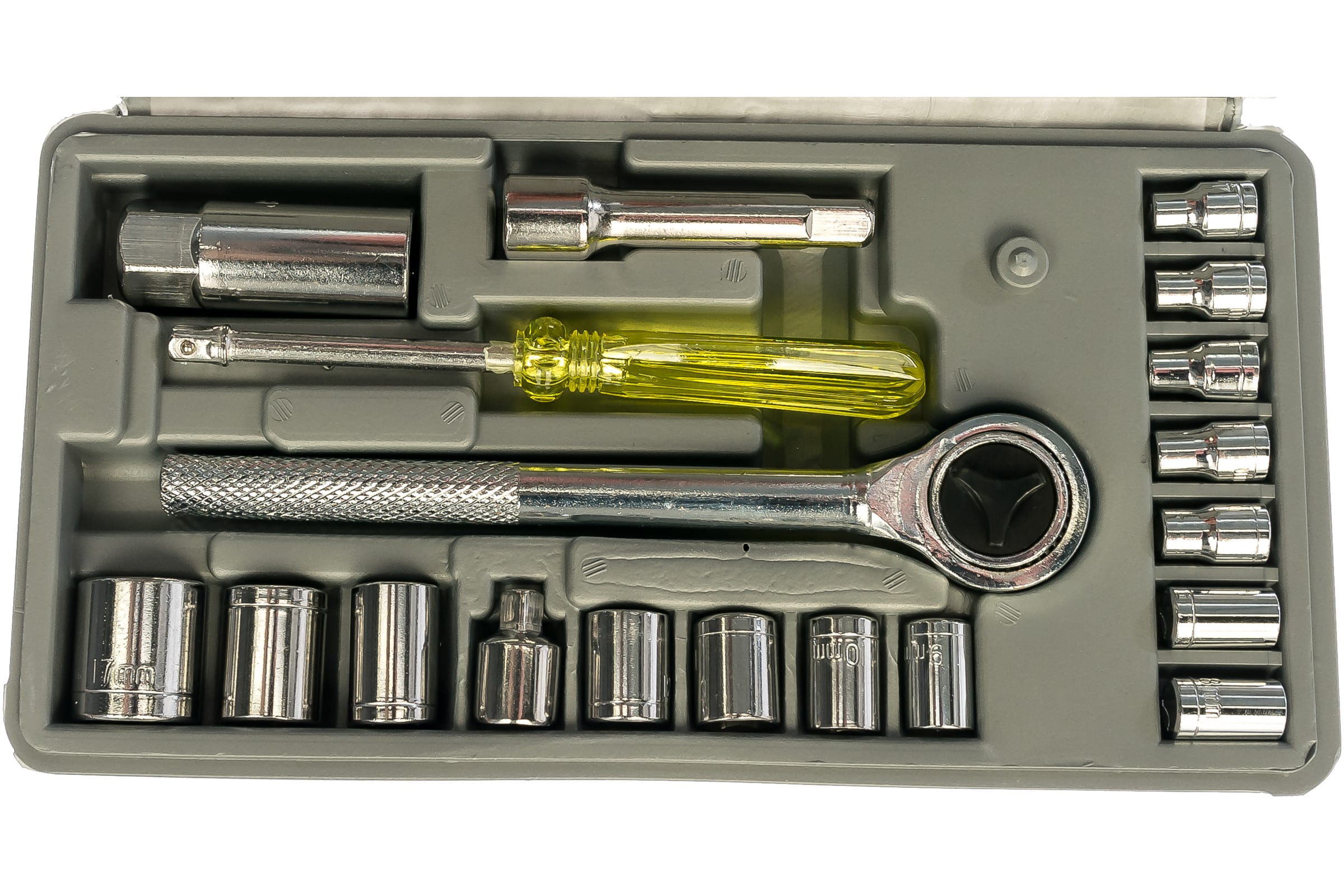 Набор инструментов DEXX, предметов в наборе: 20 шт., пластиковый кейс (27602-H20)
