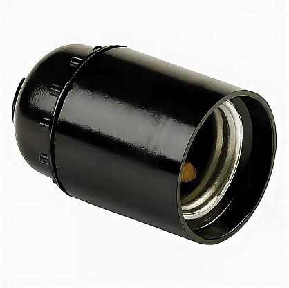 

Патрон карболитовый REV для светодиодных/накаливания/энергосберегающих ламп, черный (24607 7)