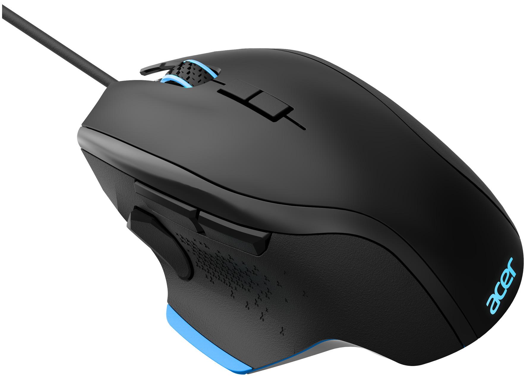 

Мышь проводная ACER OMW123, 6400dpi, оптическая светодиодная, USB, черный (ZL.MCEEE.00X), OMW123