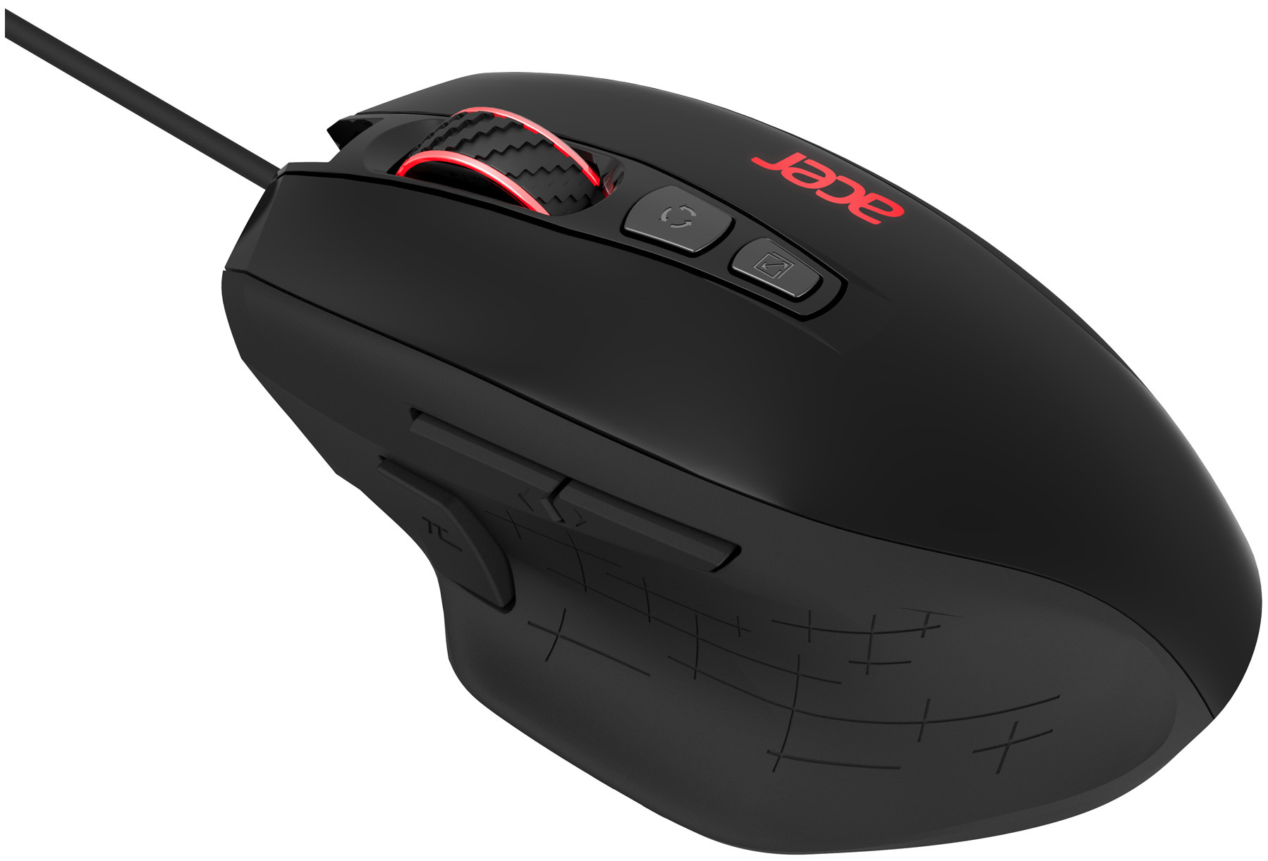 

Мышь проводная ACER OMW124, 6400dpi, оптическая светодиодная, USB, черный (ZL.MCEEE.00Y), OMW124