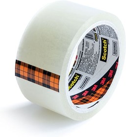 

Клейкая лента упаковочная 48мм x 50м односторонняя, прозрачный, 1шт., Scotch (A2J), 0