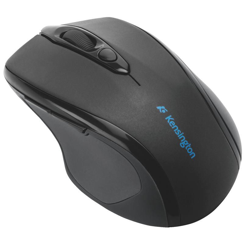 

Мышь беспроводная Kensington Pro Fit , 1600dpi, USB/Радиоканал, черный (K72405EU), Pro Fit