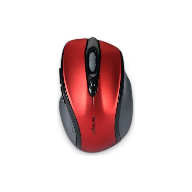 

Мышь беспроводная Kensington Pro Fit, 2400dpi, оптическая светодиодная, USB/Радиоканал, красный (K72422WW), Pro Fit