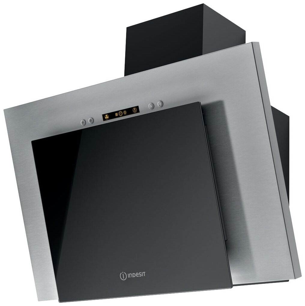 

Вытяжка каминная INDESIT IHVP 6.4 LL K, серебристый/черный (869991552170), IHVP 6.4 LL K