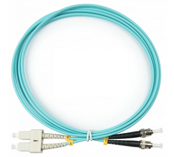 

Патч-корд оптический TopLan, SC/PC-ST/PC, многомодовый, 50/125, OM3, двойной, 120м, голубой (DPC-TOP-OM3-SC/P-ST/P-120), Бирюзовый