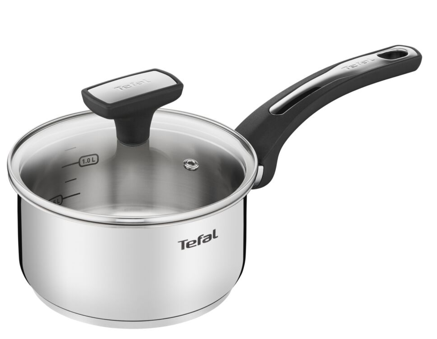 

Ковш Tefal Emotion 1.5л, нержавеющая сталь, серебристый с крышкой (2100117990), E3012224