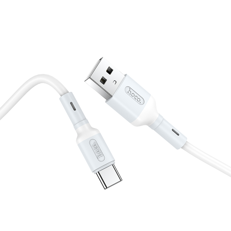 

Кабель USB Type-C-USB, 3А, 1 м, белый, HOCO Prime X65 (6931474753359), X65