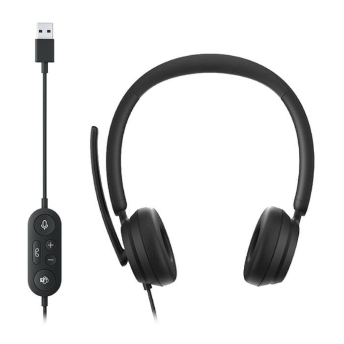 

Гарнитура Microsoft Modern USB Headset "for business", USB, черный ( 6IG-00010), Modern USB Headset "for business"