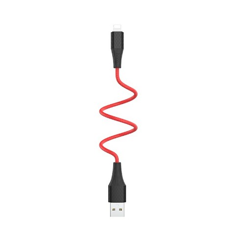 

Кабель Lightning 8-pin-USB, 2A, 1м, красный HOCO Excellent X32 (102251), X32