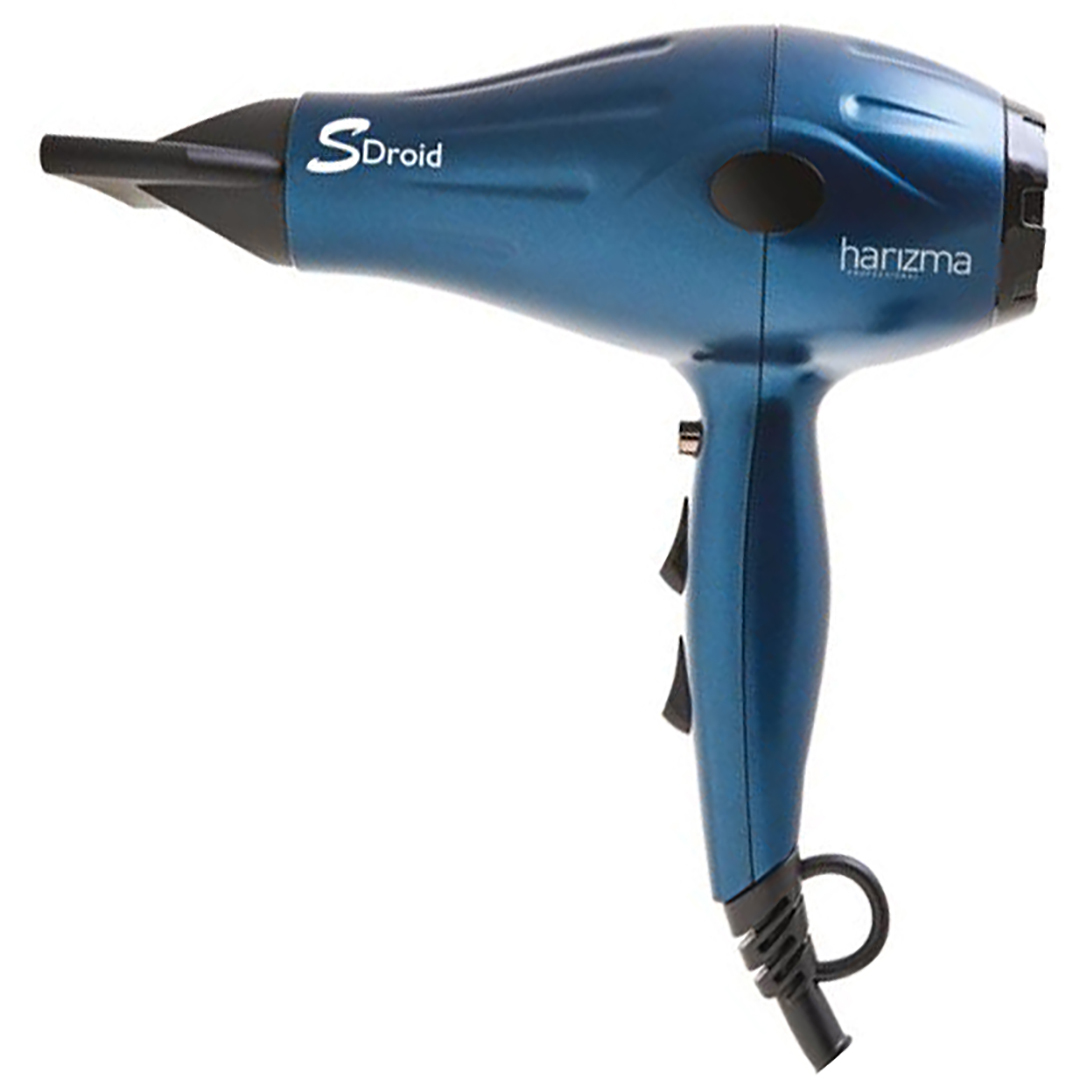

Фен Harizma S-Droid H10223 2100Вт, режимов: 6, насадок: 2, 2 концентратора, синий, H10223