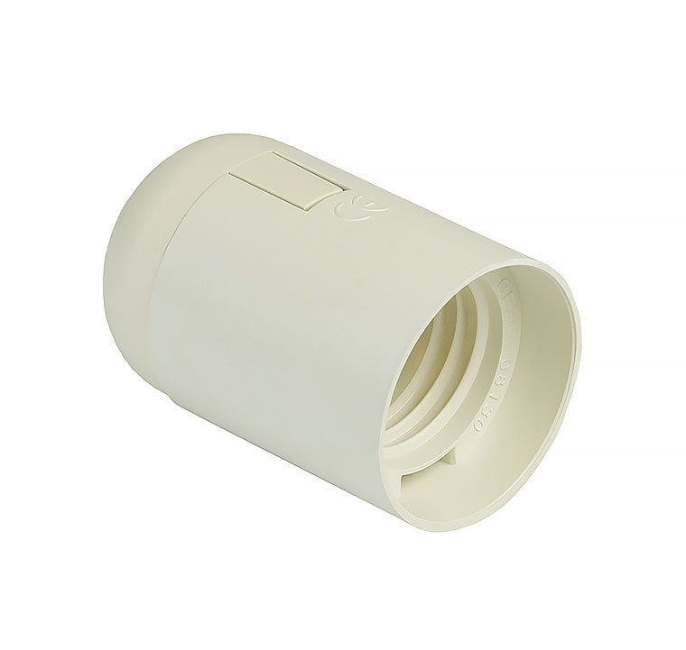 Патрон пластиковый Smart Buy для светодиодных/накаливания/энергосберегающих ламп, белый (SBE-LHP-s-E27)