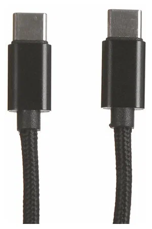 

Кабель USB Type-C-USB Type-C, 3A, 2м, черный Red Line (УТ000025574)
