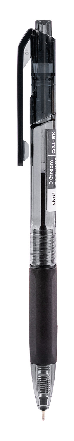 

Ручка шариковая автомат DELI X-tream EQ21-BK, черный, пластик (EQ21-BK), EQ21-BK