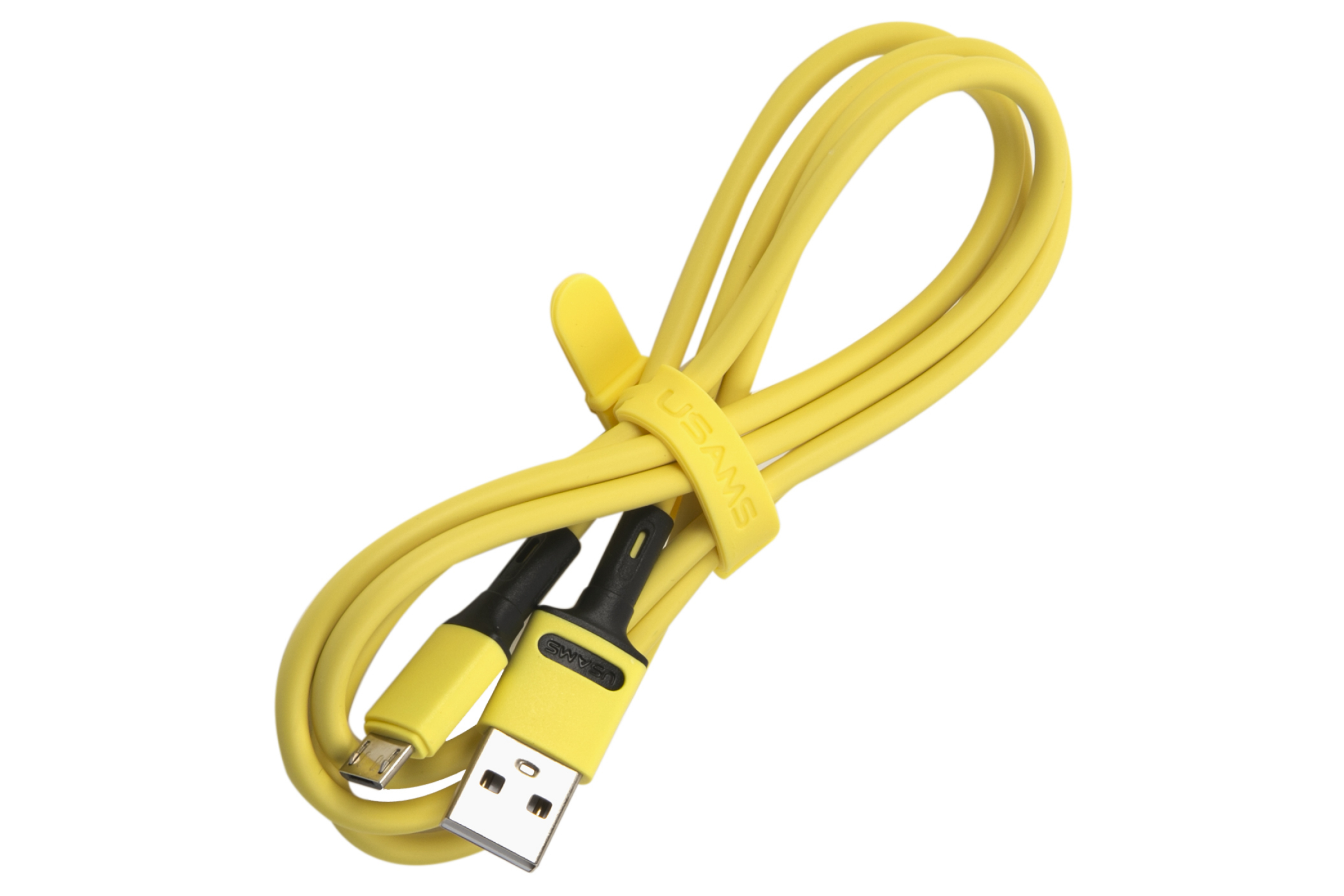 

Кабель Micro USB-USB, 2A, 1м, желтый USAMS U52 (SJ435USB03), U52