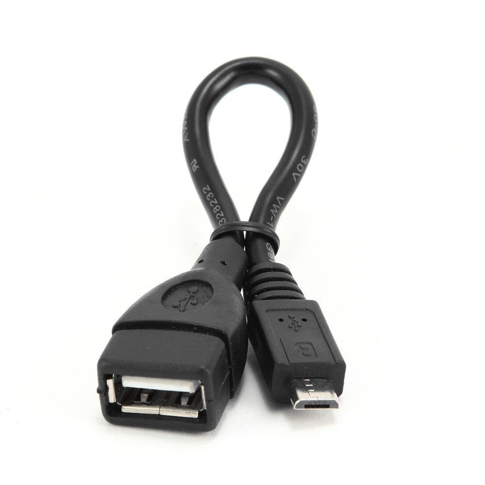

Кабель USB2.0 OTG AF/MicroBM 0.15m Gembird (A-OTG-AFBM-001) A-OTG-AFBM-001, Черный