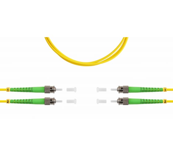 

Патч-корд оптический TopLan, ST/APC-ST/APC, одномодовый, 9/125, OS2, двойной, 15м, желтый (DPC-TOP-652-ST/A-ST/A-15)